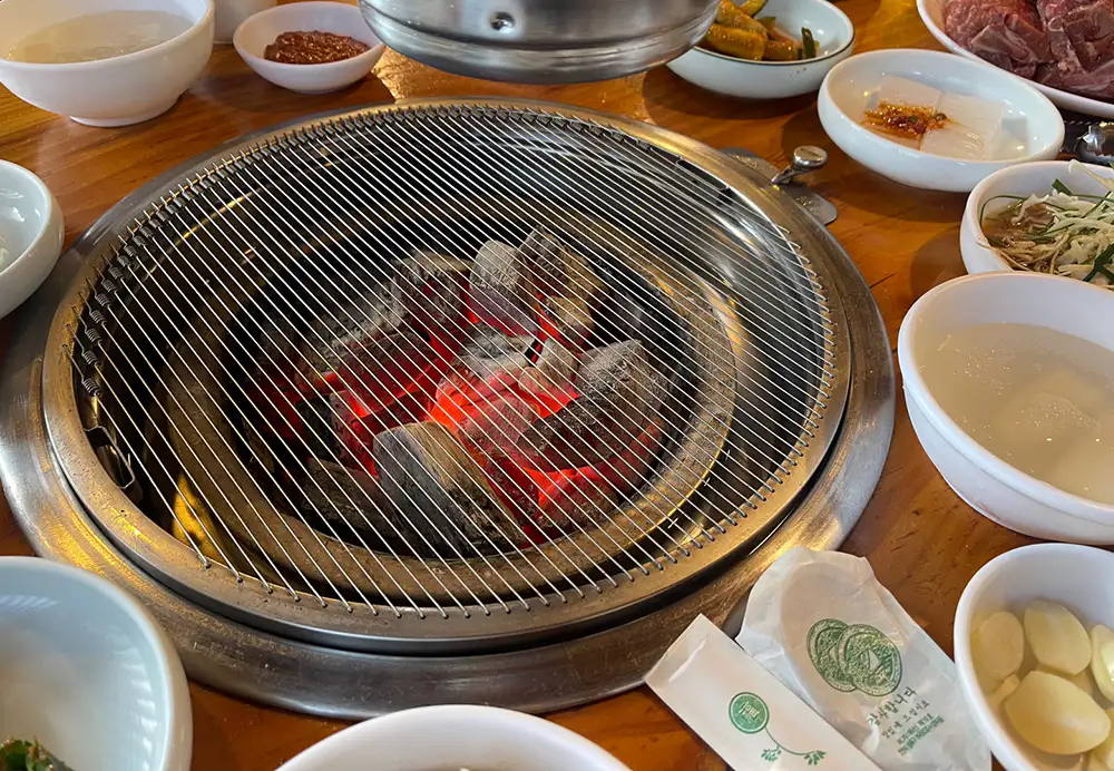 포천 맛집 이동 갈비 명지원 숯불