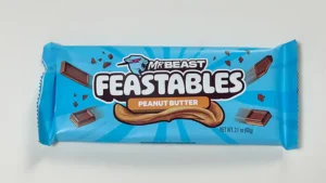 미스터 비스트 피스터블 초콜릿 피넛 버터 앞