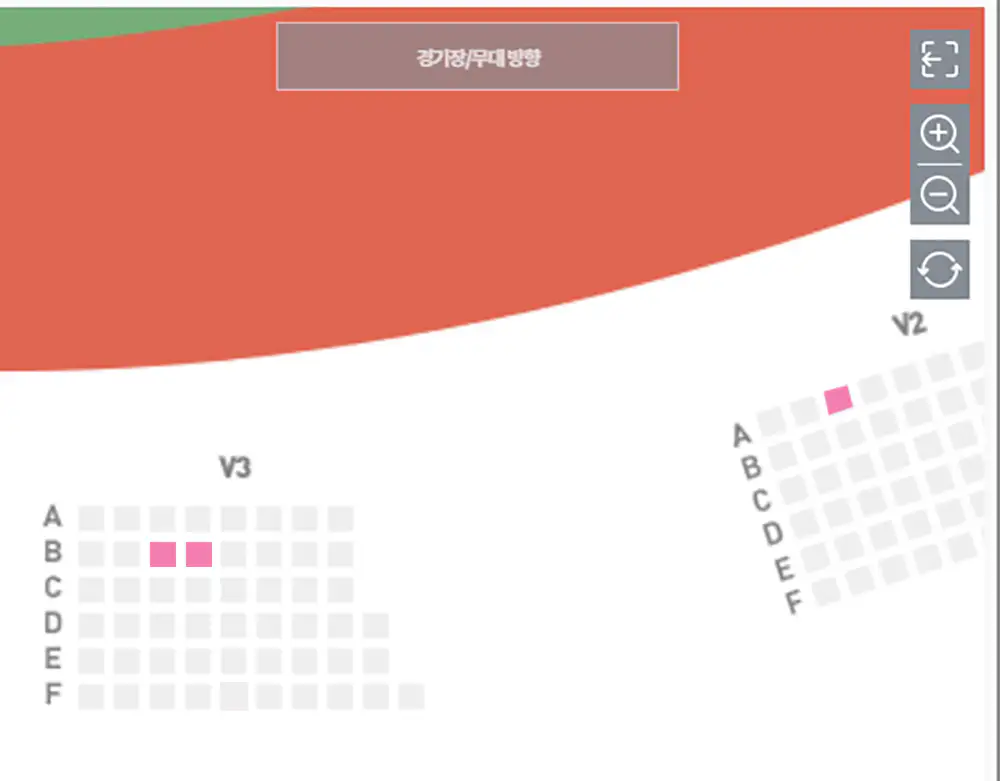 SSG 랜더스 행복드림 구장 라이브존 좌석
