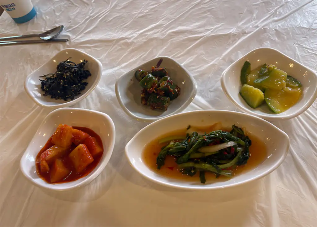 옥산장 돌과 이야기 밑반찬 3