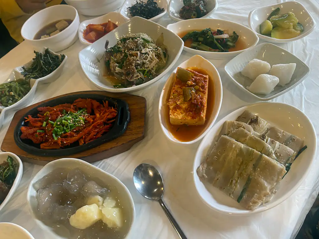 옥산장 돌과 이야기 밑반찬 5