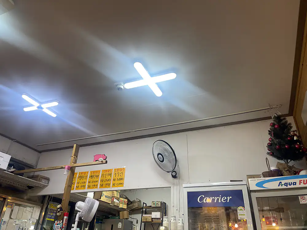 정선 아리랑 시장 회동집 내부