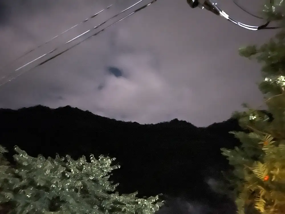 정선 동강 할미꽃 펜션의 밤 하늘