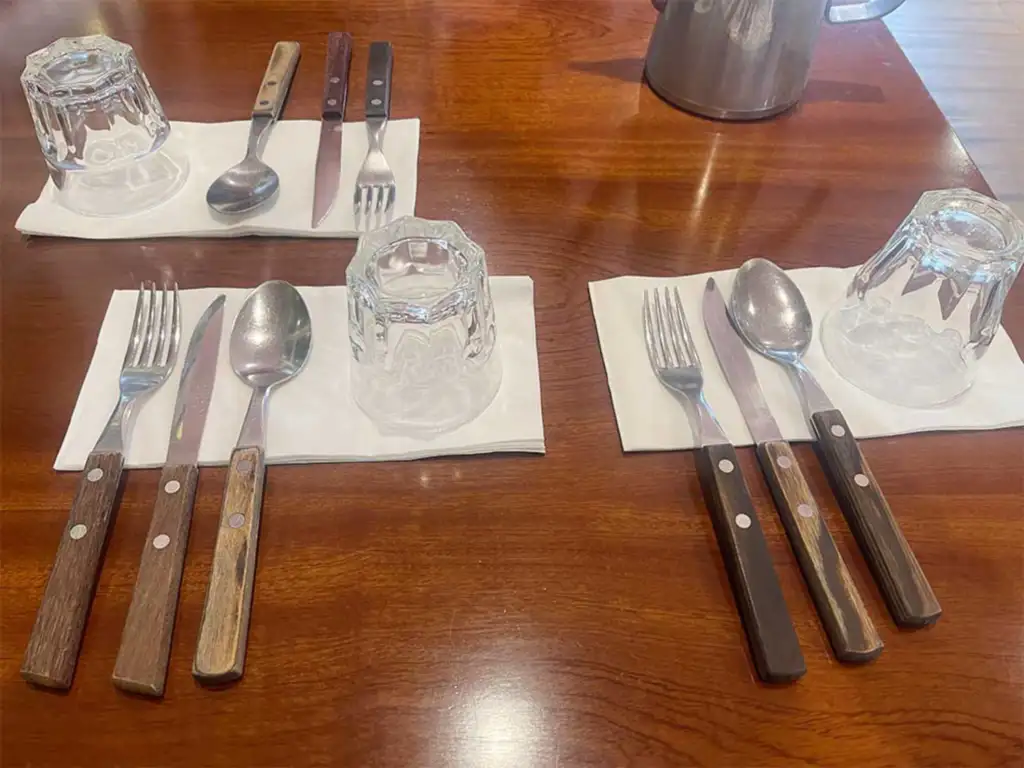 이집트 경양식 커트러리