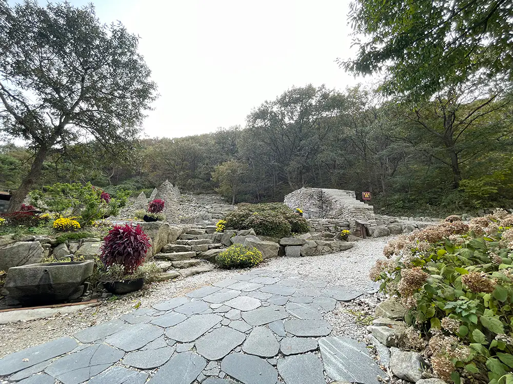 강화 석모도 수목원 참성단 모형