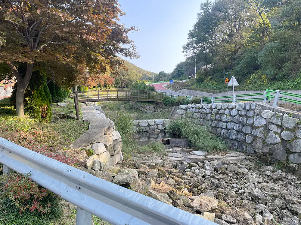 강화 석모도 수목원 계곡