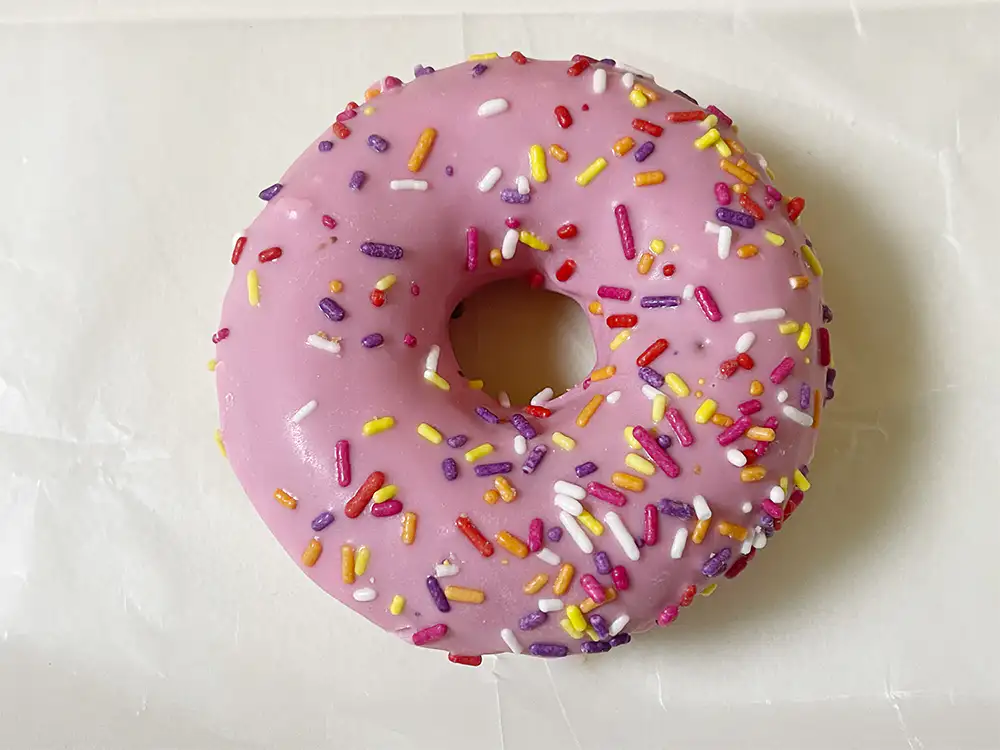 던킨 심슨 핑크 도넛 전면