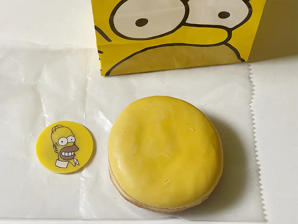 던킨 호머 심슨 초코 필드 초콜릿 분리