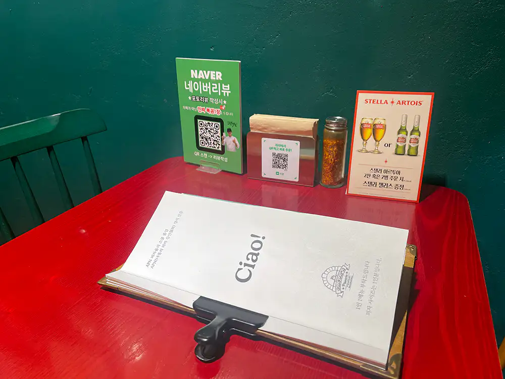 Jacob’s Pizzeria menu