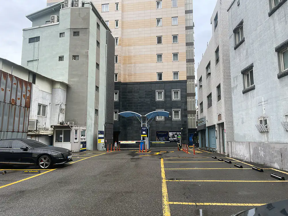 이문 설농탕 주차장