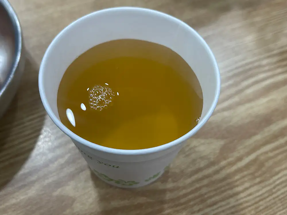 이문 설농탕 메밀차