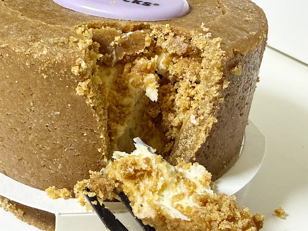 스타벅스 프렌즈 엎어진 치즈케이크 내부