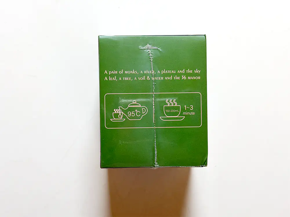 36 Manor 팍송 고수차 포장 설명서