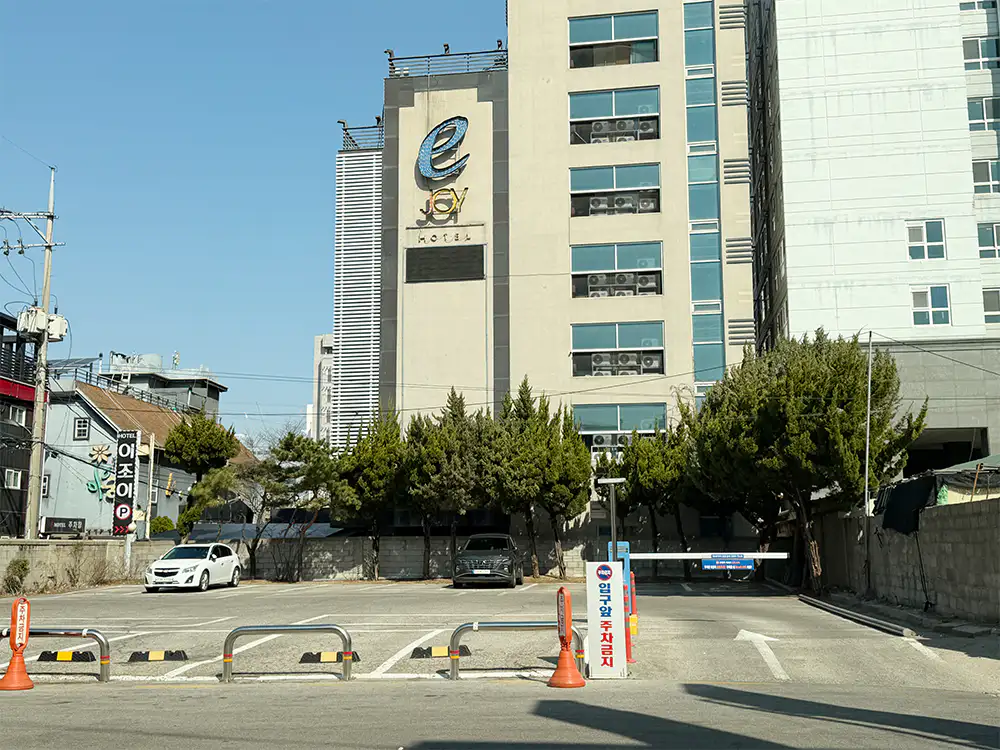 평양면옥 별도 주차장