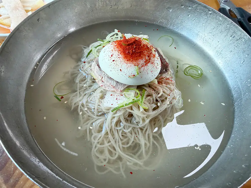 평양 면옥 물냉면