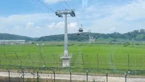 임진각 곤돌라 전경
