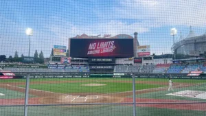 SSG 랜더스 행복드림 구장 라이브 존에서 바라 본 구장