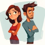 남자 친구와 대화